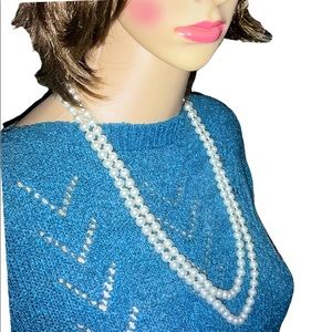 A New Day string of pearls, 52” length